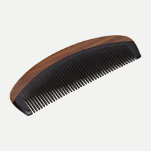 Load image into Gallery viewer, All-Natural Ox Horn and Sandalwood Beard Comb
